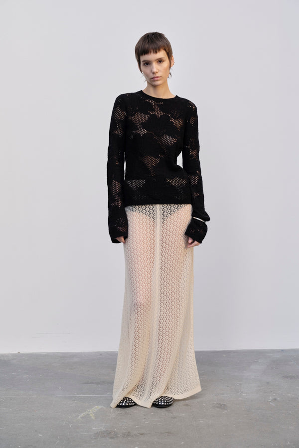 Birgitte Herskind Mimi Knit Skirt - Creme Creme