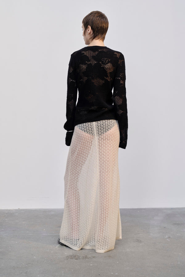 Birgitte Herskind Mimi Knit Skirt - Creme Creme