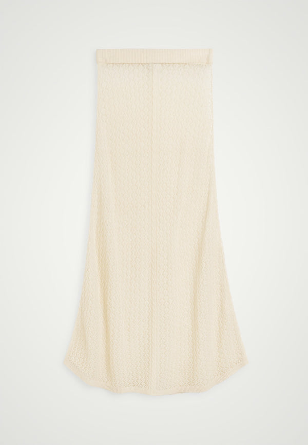birgitte herskind Mimi Knit Skirt - Creme Creme