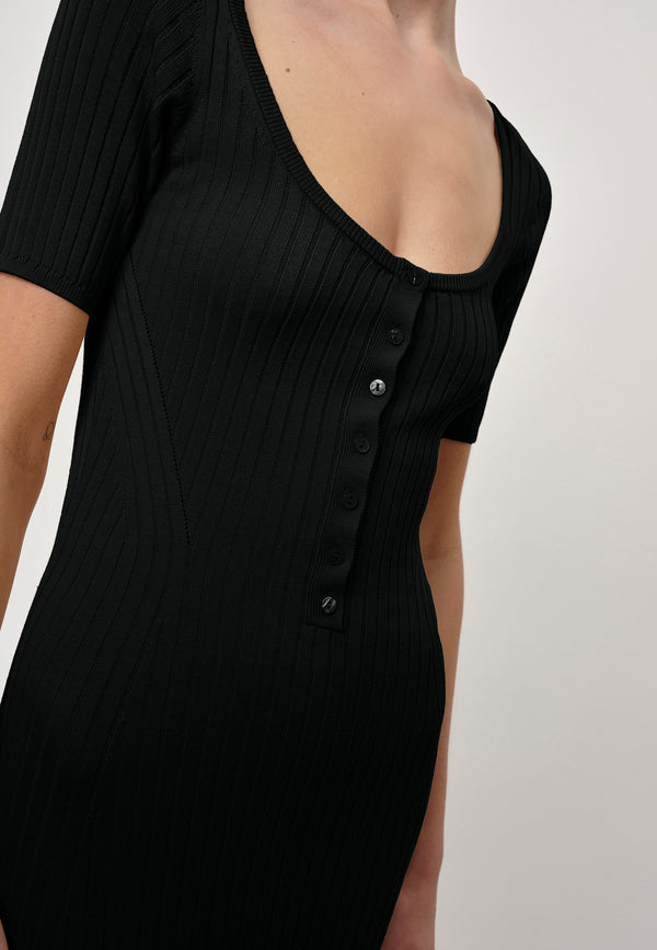 Birgitte Herskind Mira Knit Dress - Black Black