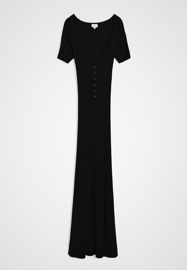 birgitte herskind Mira Knit dress - Black Black