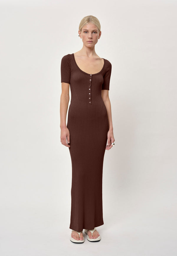 Birgitte Herskind Mira Knit Dress - Toffee Toffee