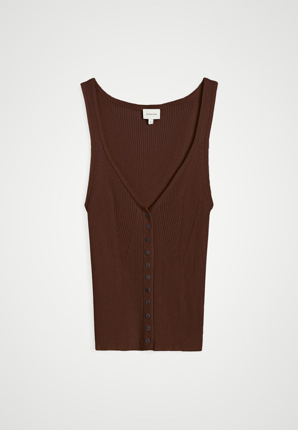 birgitte herskind Nellie Knit top - Toffee Toffee