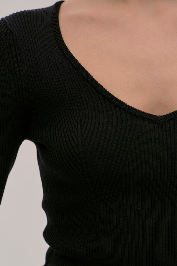 Birgitte Herskind Nova Knit Blouse - Navy Navy