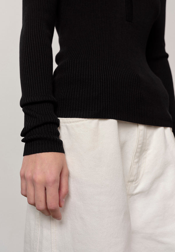 Birgitte Herskind Oscar Knit Blouse - Black Black