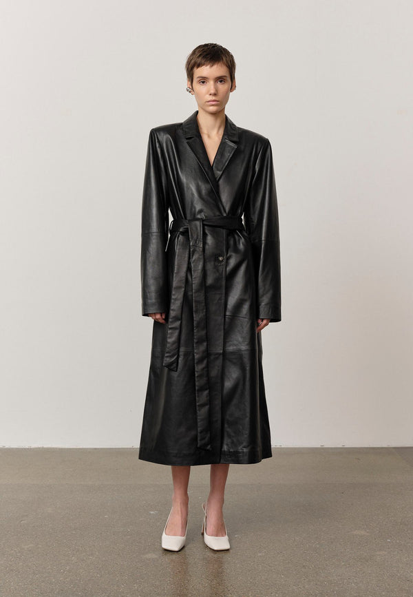 birgitte herskind Philipine Coat - Black Black