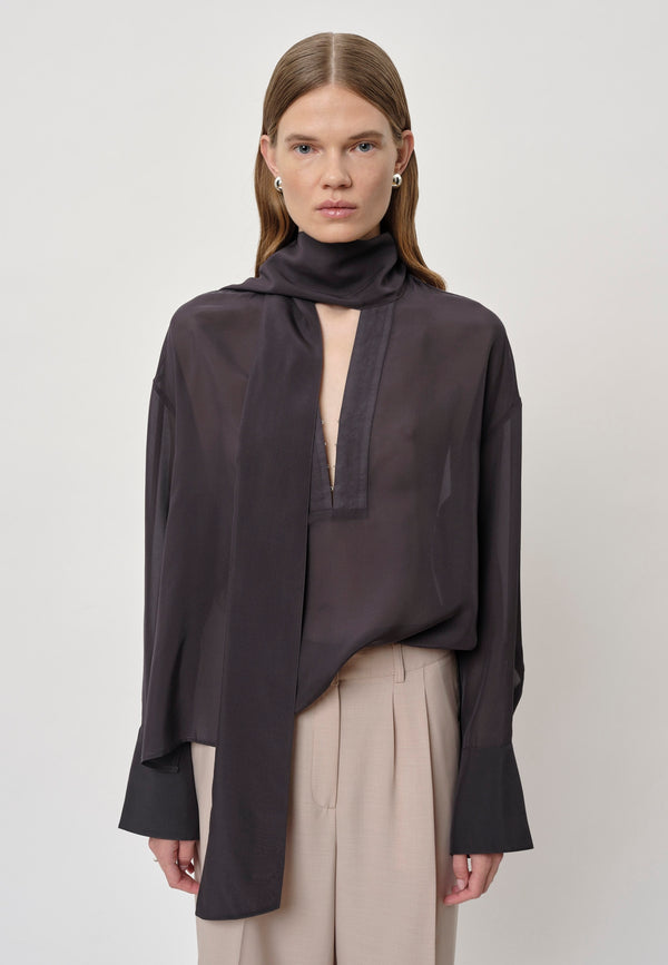 Birgitte Herskind Prudence Blouse - Steel Steel