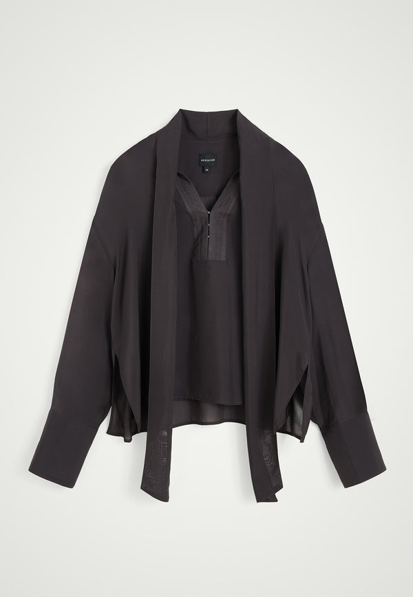 birgitte herskind Prudence Blouse - Steel Steel