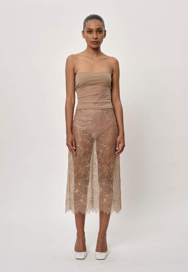 Birgitte Herskind Risa Skirt - Beige Beige