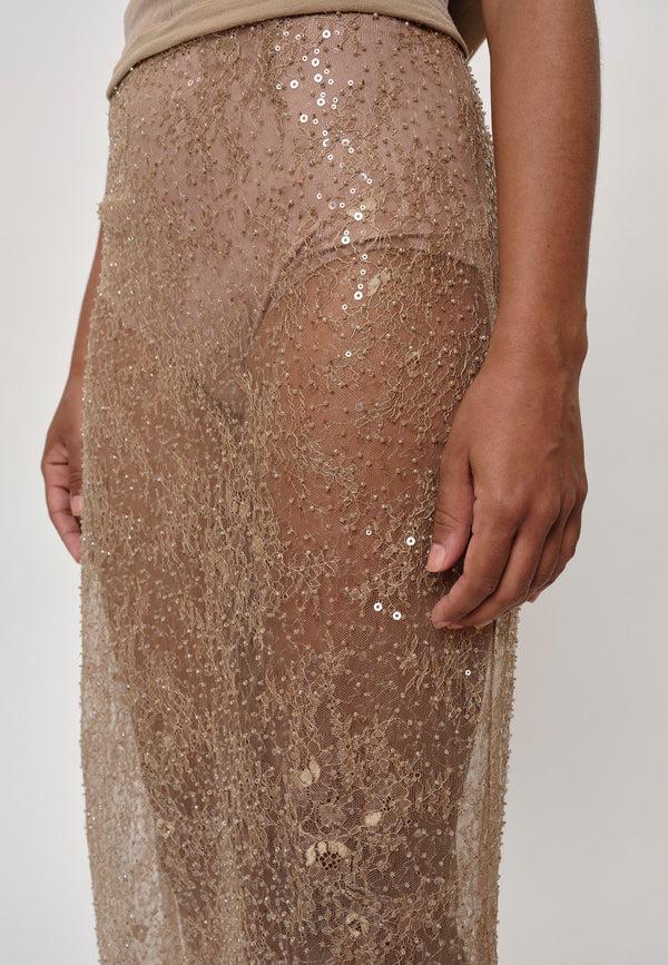 Birgitte Herskind Risa Skirt - Beige Beige