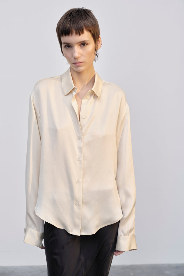 Birgitte Herskind River Shirt - Creme Creme