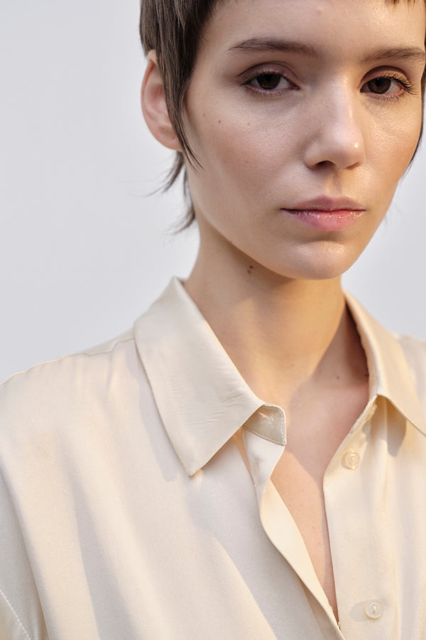 Birgitte Herskind River Shirt - Creme Creme
