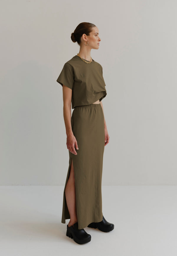 Birgitte Herskind Rosanna Skirt - Khaki