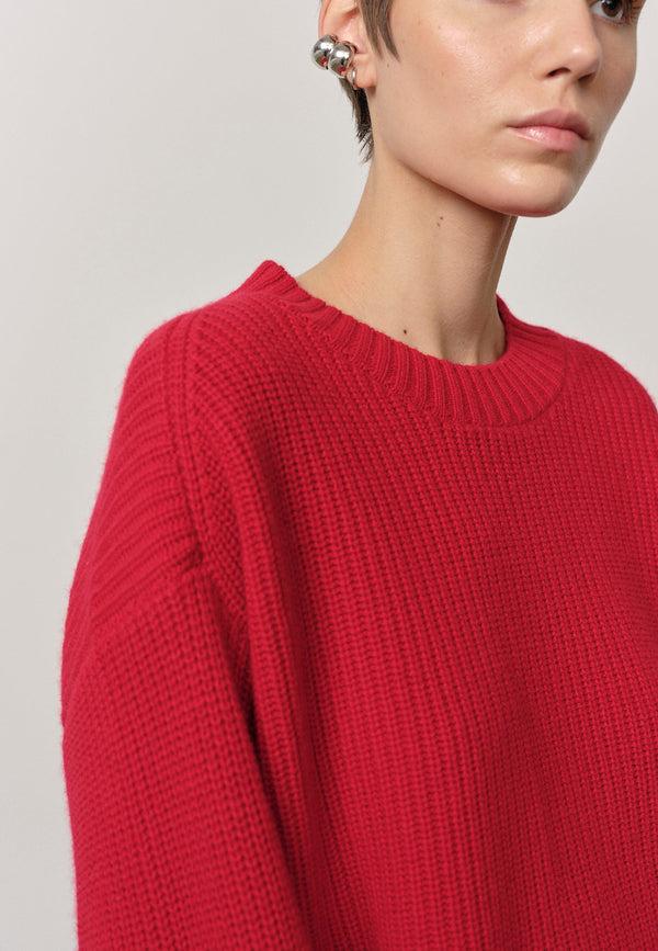 Birgitte Herskind Sabby Knit Blouse - Red Red