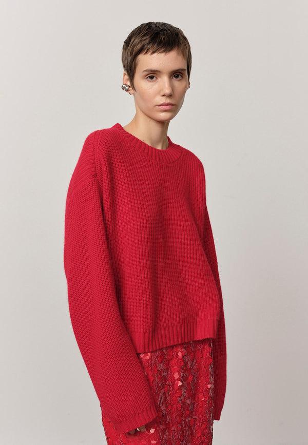 birgitte herskind Sabby Knit Blouse - Red Red