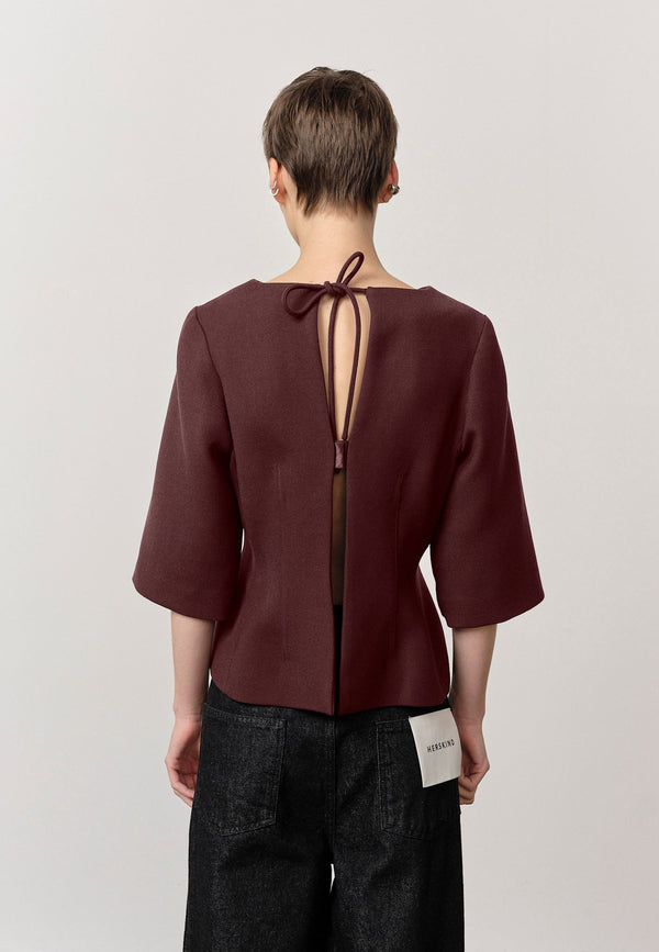 Birgitte Herskind Samuel Blouse - Mahogany Mahogany