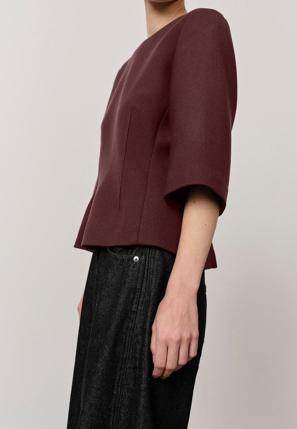 Birgitte Herskind Samuel Blouse - Mahogany Mahogany