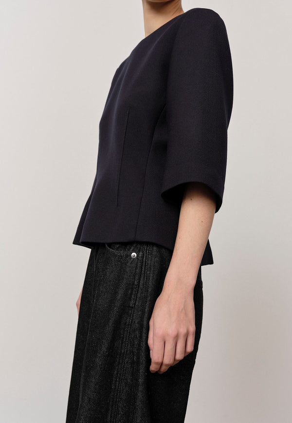 Birgitte Herskind Samuel Blouse - Navy Navy