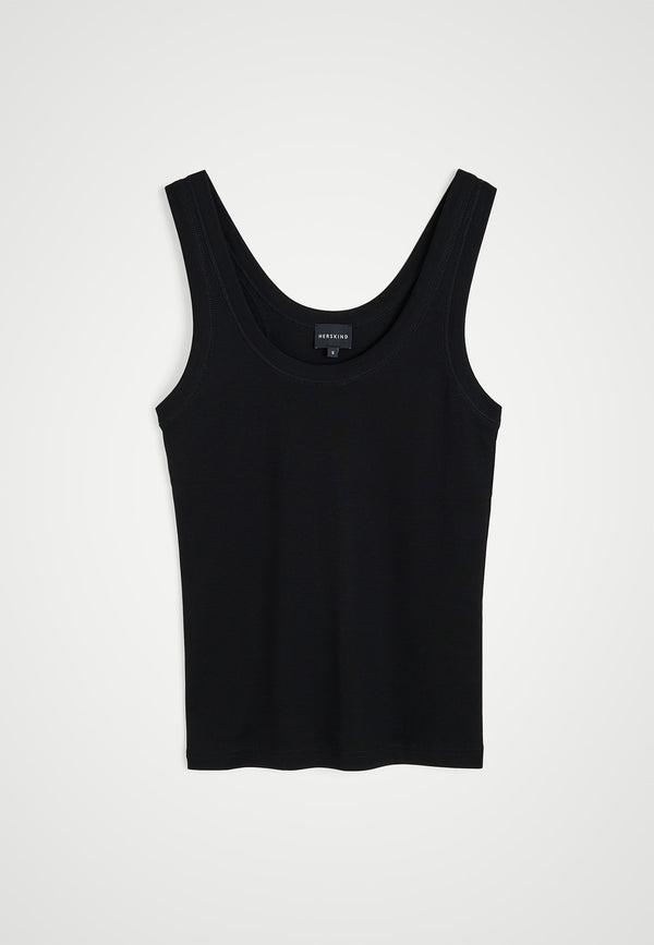 birgitte herskind Sandra Top - Black Black