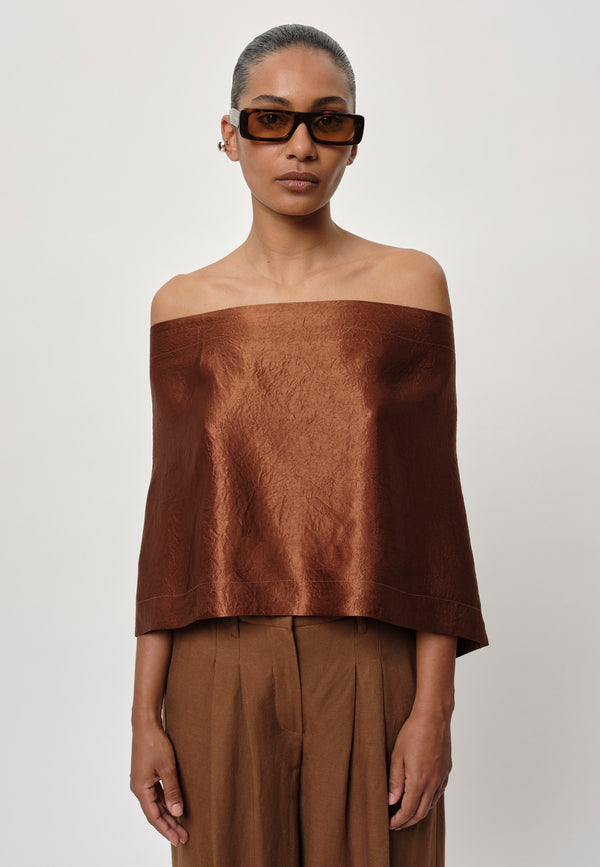 Birgitte Herskind Sawyer Cape - Toffee