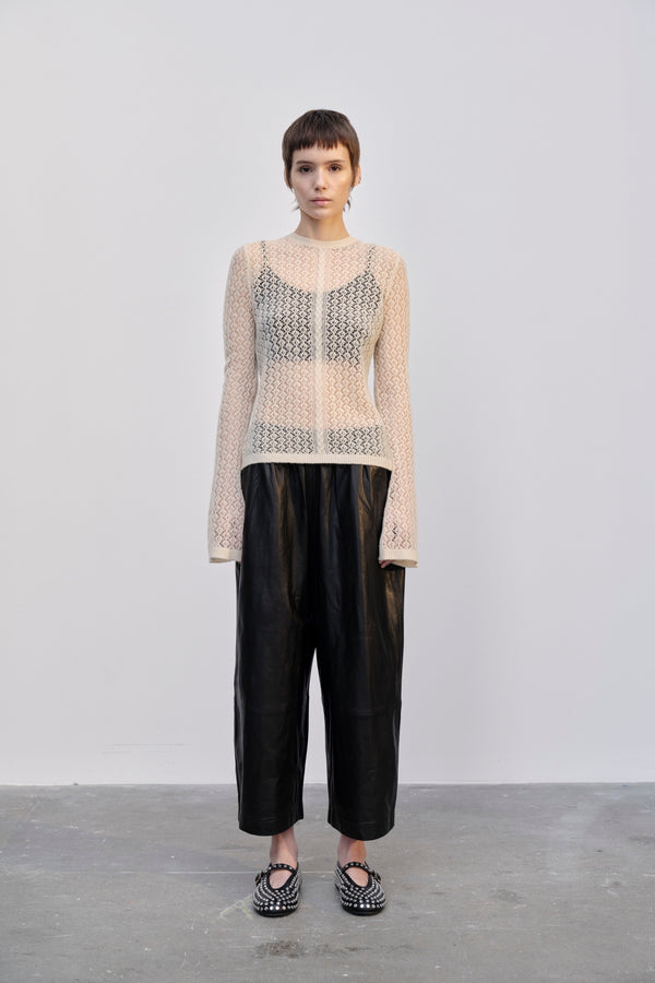 Birgitte Herskind Silvia Knit Blouse - Creme Creme