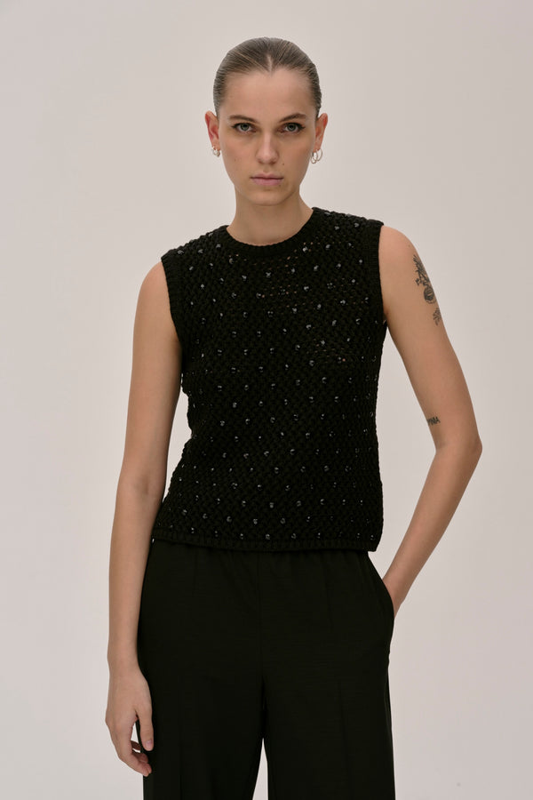 Birgitte Herskind Sonny Knit Top - Black Black