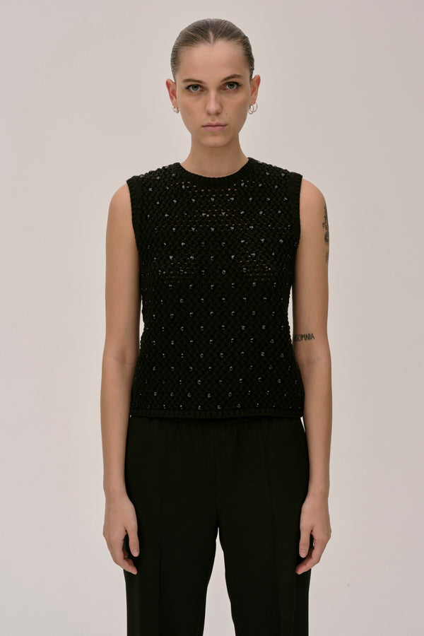 Birgitte Herskind Sonny Knit Top - Black Black