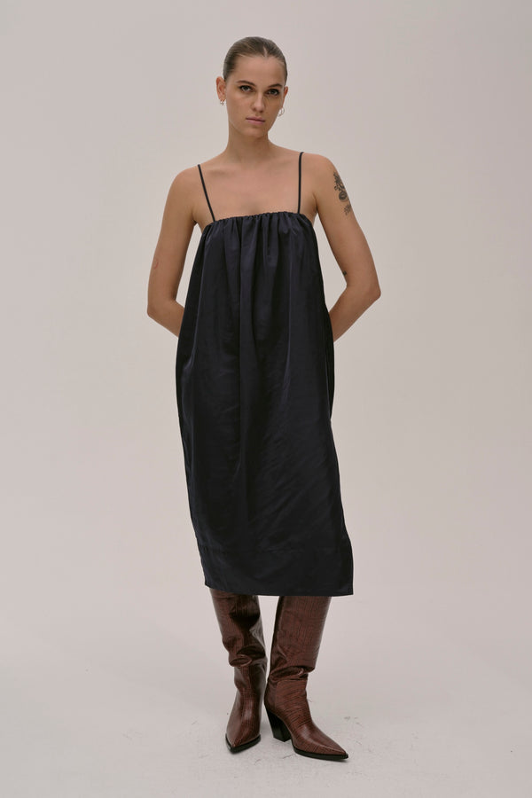 Birgitte Herskind Thabita Dress - Navy Navy