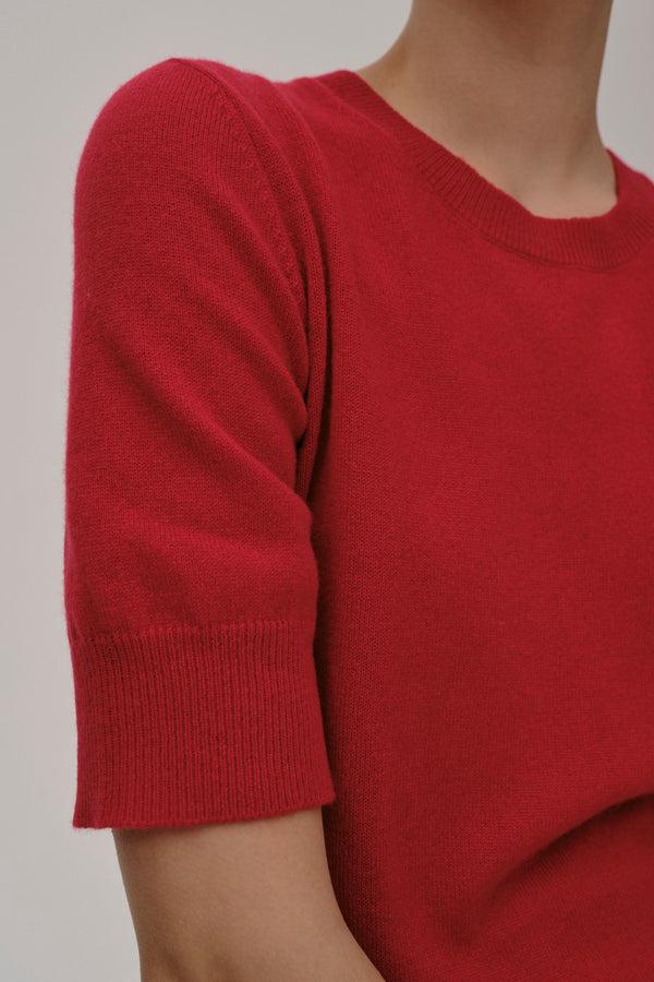 Birgitte Herskind Therese Knit Blouse - Red Red