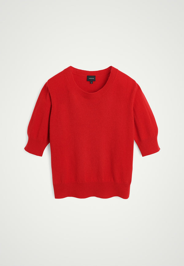 birgitte herskind Therese Knit Blouse - Red Red