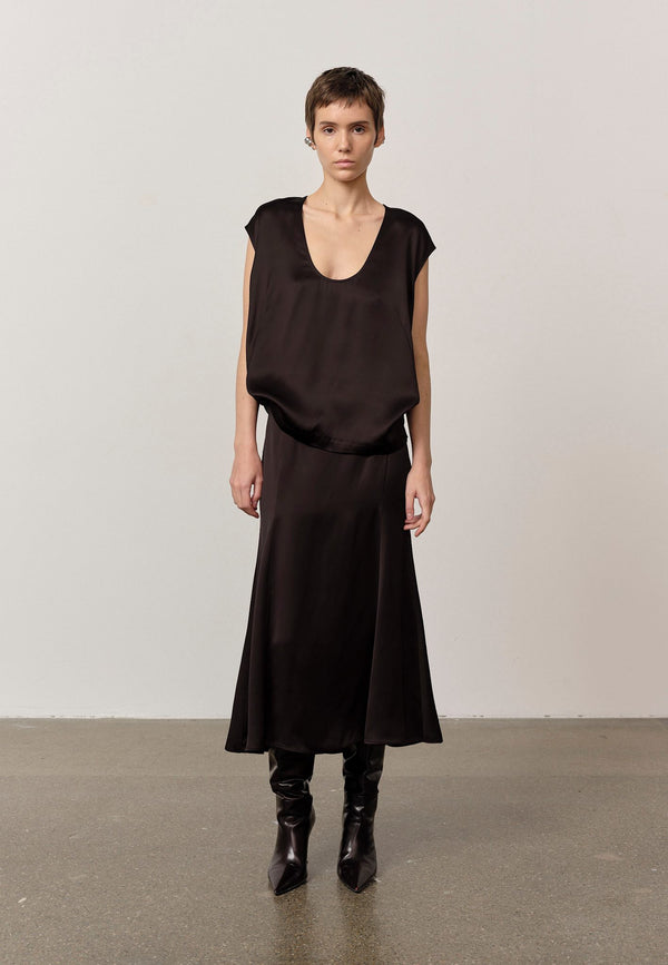 birgitte herskind Tove Top - Black Black