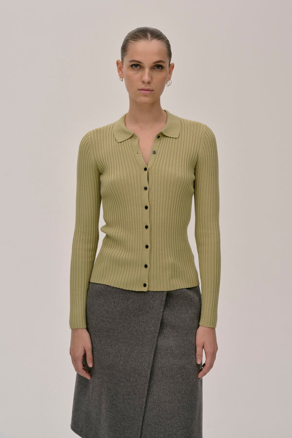 Birgitte Herskind Turner Knit Cardigan - Green Green