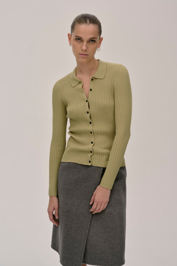 Birgitte Herskind Turner Knit Cardigan - Green Green