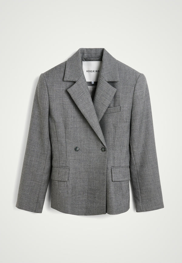birgitte herskind Wasty Blazer - Dark Grey Dark Grey