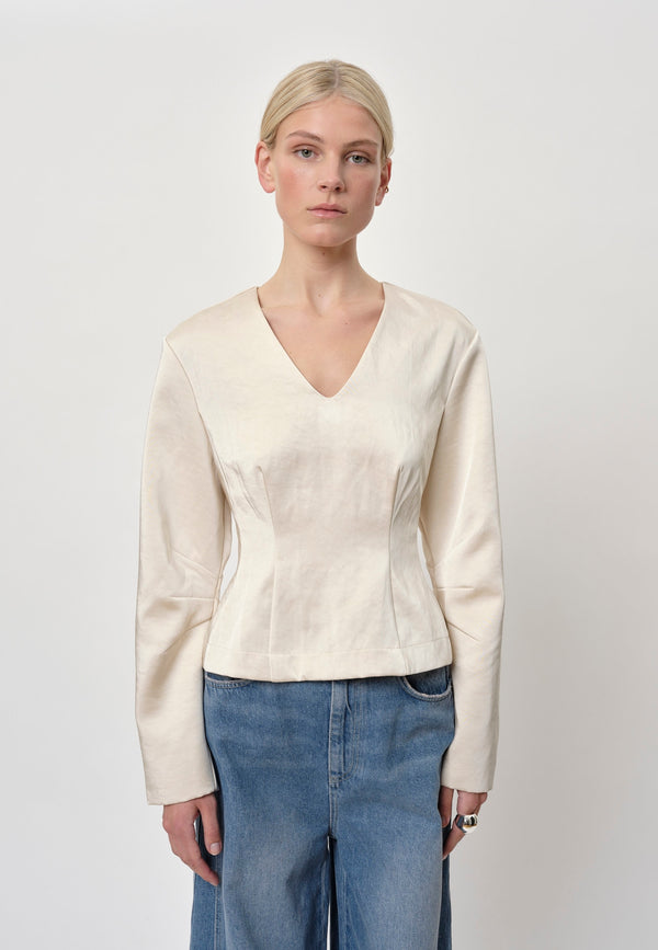 Birgitte Herskind Yade Blouse - Creme Creme