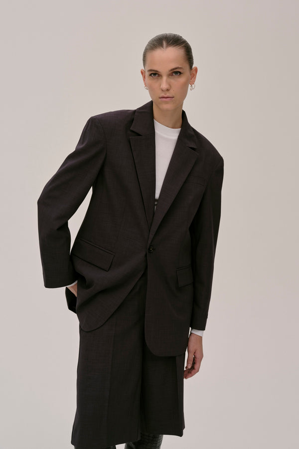 Birgitte Herskind Yago Blazer - Navy Grey Navy Grey