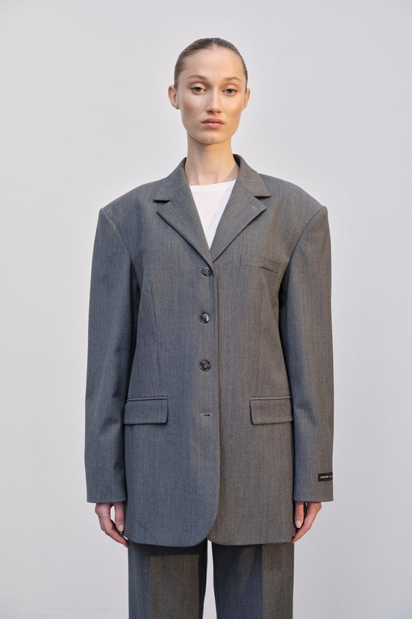 Birgitte Herskind Yves Blazer - Dark Grey Dark Grey