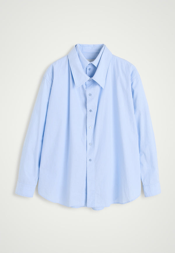 birgitte herskind Bjørk Shirt - Ligth Blue Pinstripe Ligth Blue Pinstripe
