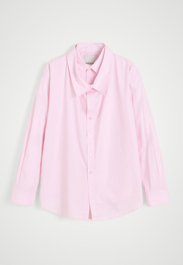 birgitte herskind Bjørk Shirt - Pink Pinstripe Pink Pinstripe