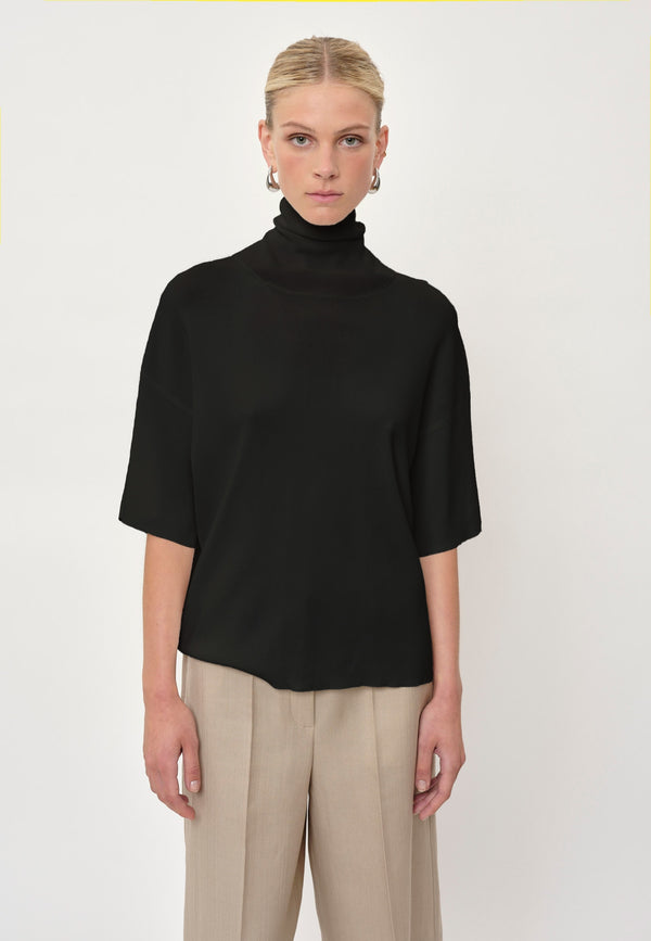Birgitte Herskind Brittany Knit T-shirt - Black Black