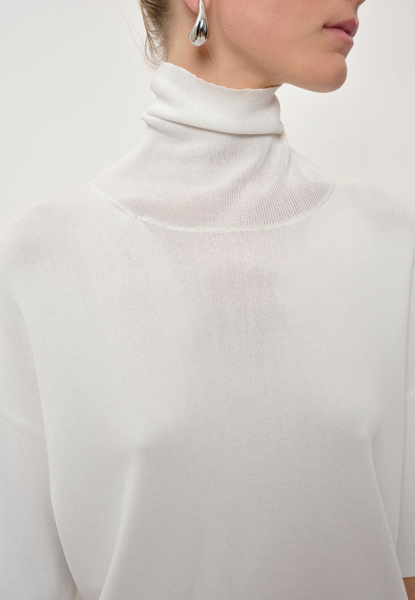 Birgitte Herskind Brittany Knit T-shirt - Off White Off White