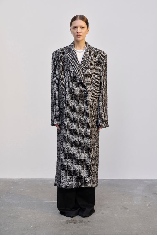 Birgitte Herskind Butter Coat - Salt & Peber Salt & Peber