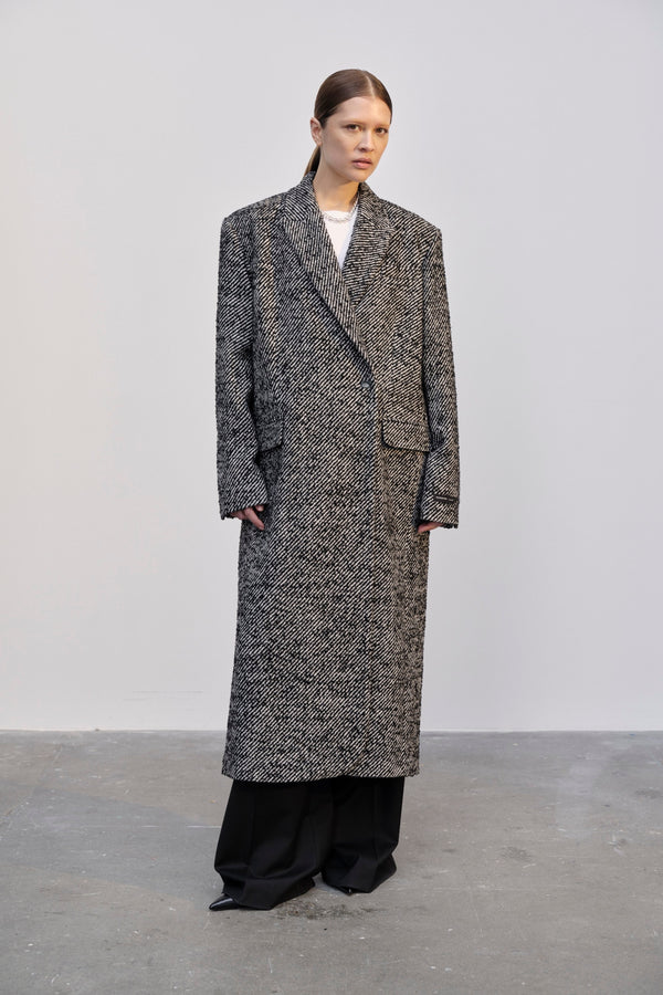 Birgitte Herskind Butter Coat - Salt & Peber Salt & Peber