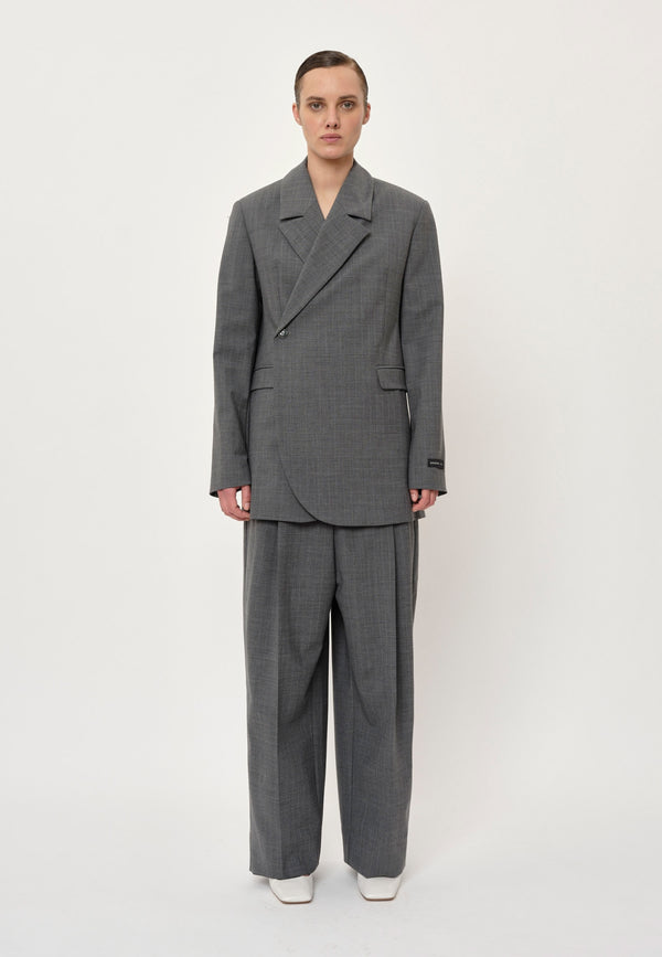Birgitte Herskind Carla Pants - Ligth Grey Pinstripe Ligth Grey Pinstripe