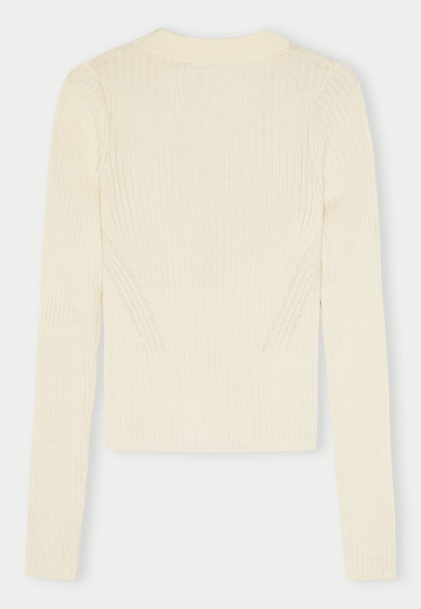 Birgitte Herskind Daniella Knit Blouse - Off White Off White
