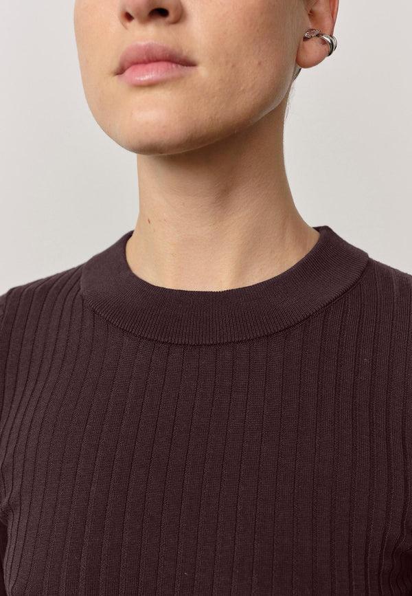Birgitte Herskind Daniella Knit Blouse - Wine Red Wine Red