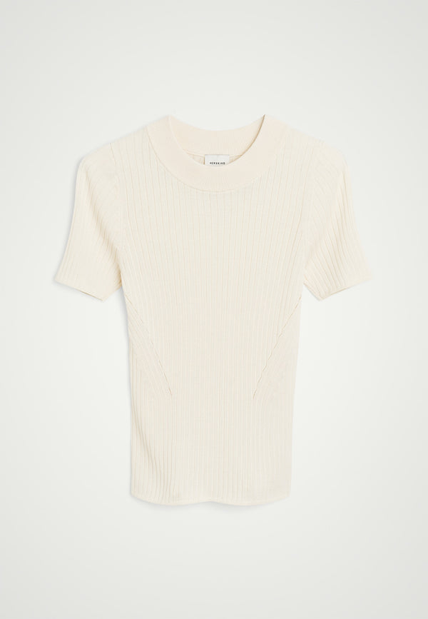 birgitte herskind Doofy Knit Blouse - Off White Off White