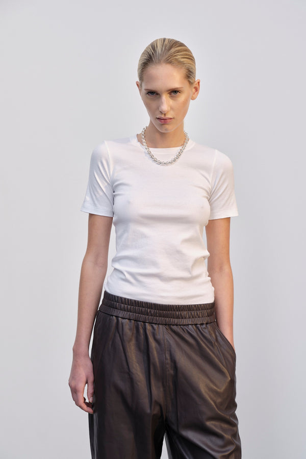 Birgitte Herskind Eagle Long Leather Pants - Oxblood Oxblood