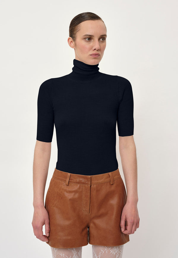 Birgitte Herskind Evangalista Knit Blouse - Navy Navy