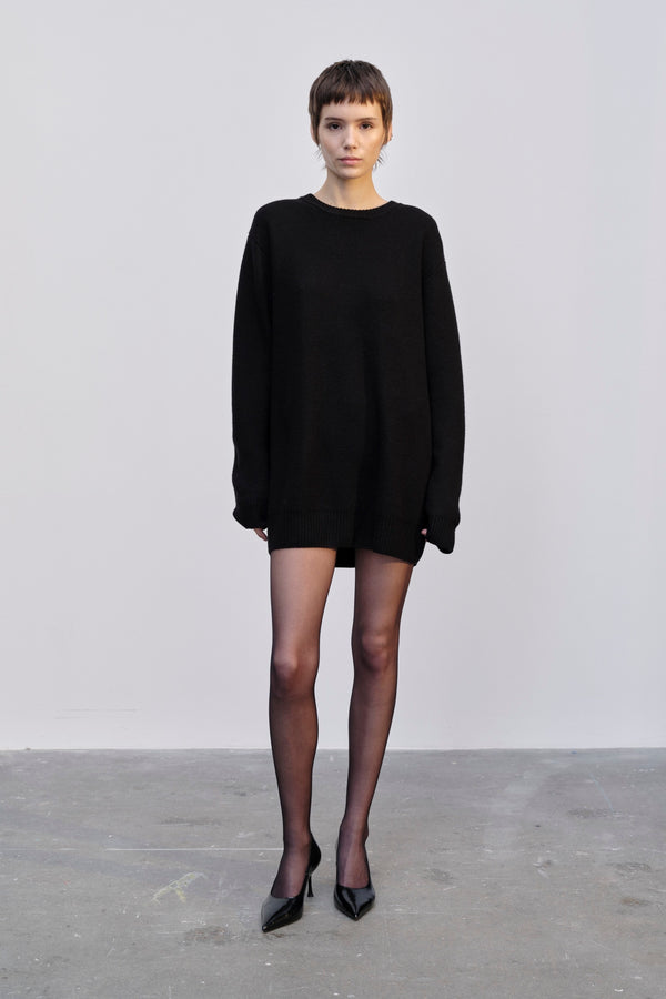 Birgitte Herskind Fred Knit Sweater Dress - Black Black